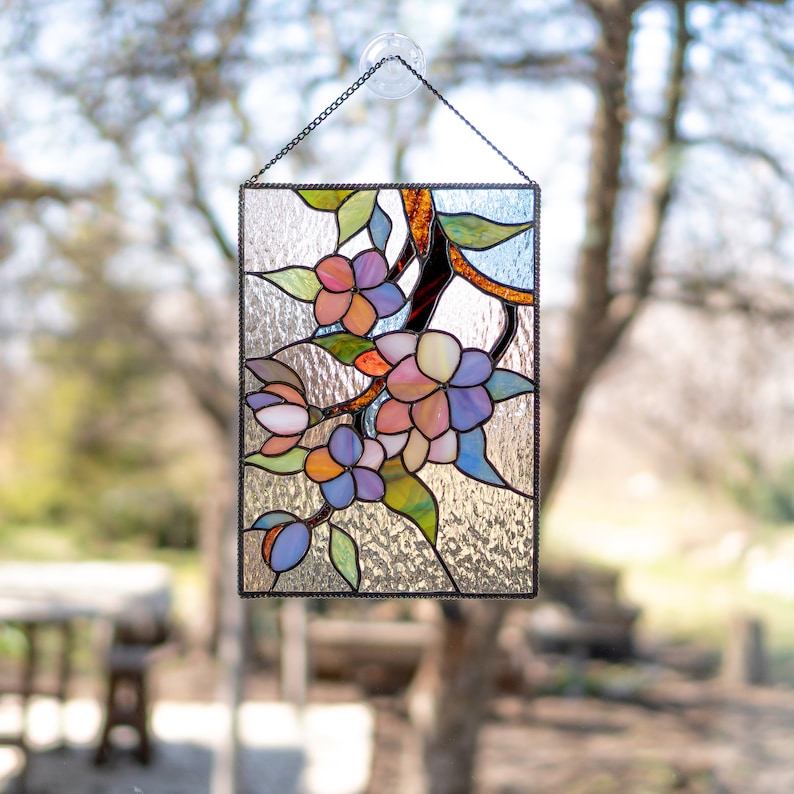 🔥Huge Sale 49% Off🔥Cardinal Stained Glass Window Panel🦜🦜