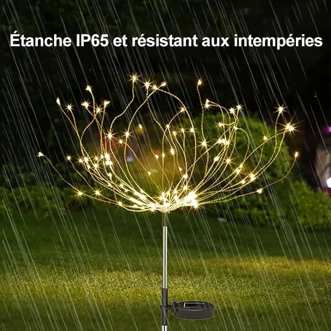 ✨Dernier jour - Achetez-en 1, obtenez-en 1 gratuit - Lampe solaire de jardin étanche✨