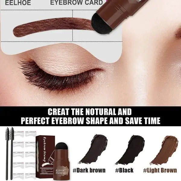 🎁Spring Hot Sale-49% OFF🔥Perfect Brows Stencil Stamp Kit🔥