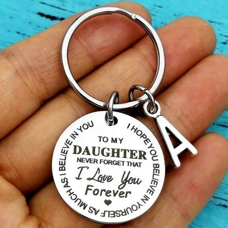 LAST DAY 49% OFF⇝💓 ( Best Father Mother Gift)My Son / Daughter I Love You Forever Keychain