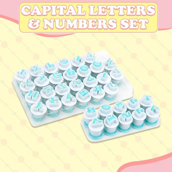 (Woman's Day Sale-Save 50% OFF) Alphabet Fondant Plunger Cutter