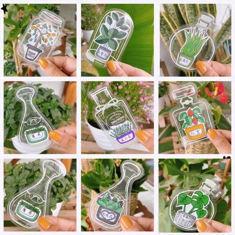 🔥Last Day Promotion 48% OFF-🎁-🌸DIY Transparent Dried Flower Bookmarks(20pcs/set)💐