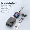 🔥HTC NE20 Bluetooth 5.4 Earphones🌀 LED Display High Fidelity Waterproof Wireless Earphones