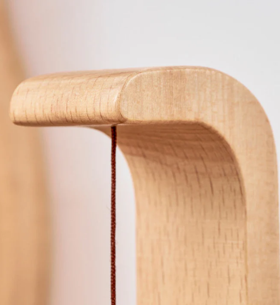 🎐Bandcord™ C-förmiges Windspiel aus Holz
