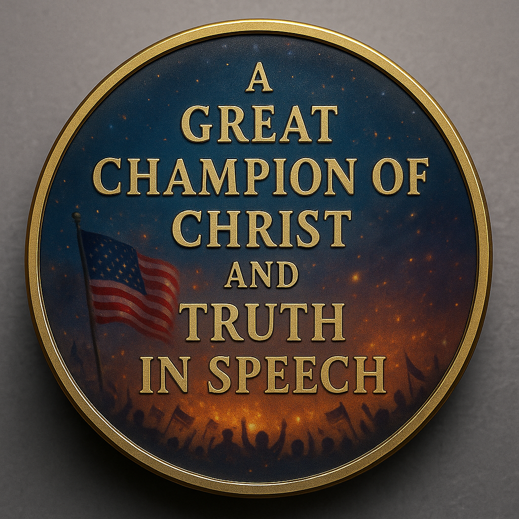 🙏60% OFF For Charlie's Fans - 🎗️🕊️Charlie Kirk's Speech Memorial Coin