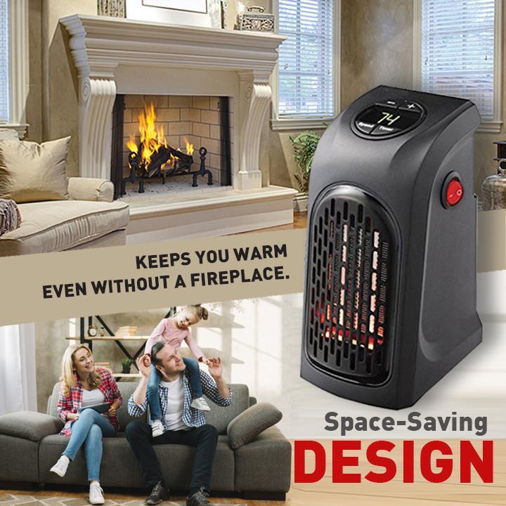 (Christmas Sale-Save 50% OFF) Mini Portable Heater That Attaches To Any Outlet- Christmas Gift