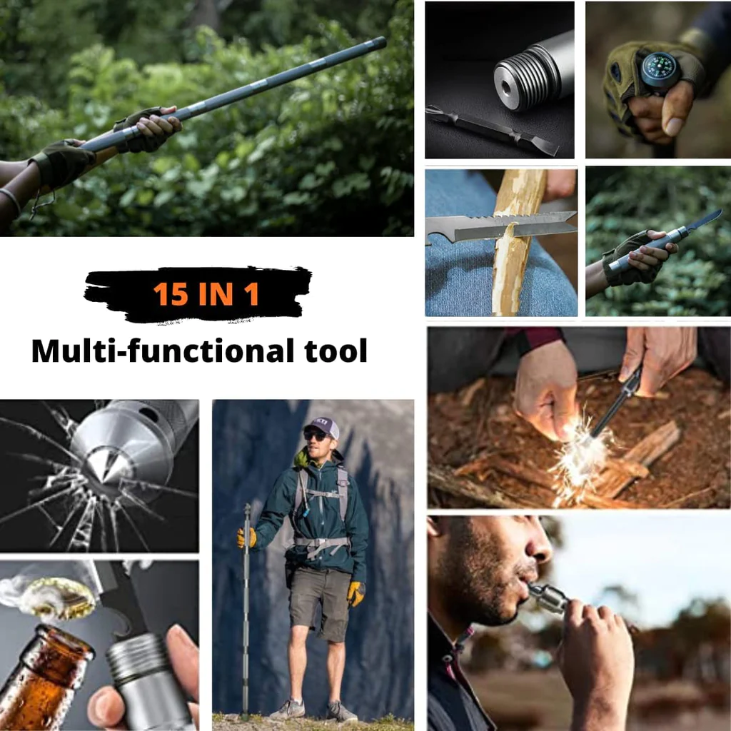 🌲Christmas Pro sale🌲MK II Survival System - Walking Stick