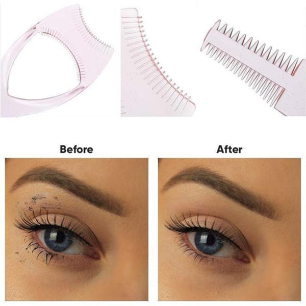 🔥3 in 1 Eyelashes Tools Mascara Shield Applicator Guard