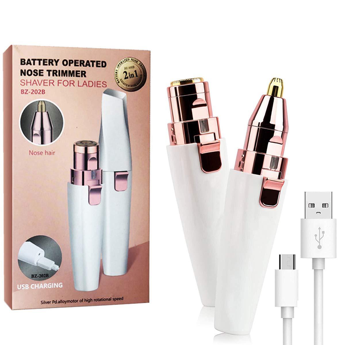 Last Day Promotion 70% OFF - 🔥2-in-1 Women's Eyebrow and Facial Hair Removal Device