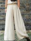 Metallic Emotion Wide Leg Pants