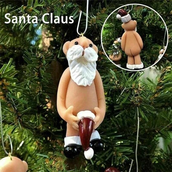 🎄CHRISTMAS HOT SALE🎁Naughty Naked Santa Claus Ornament