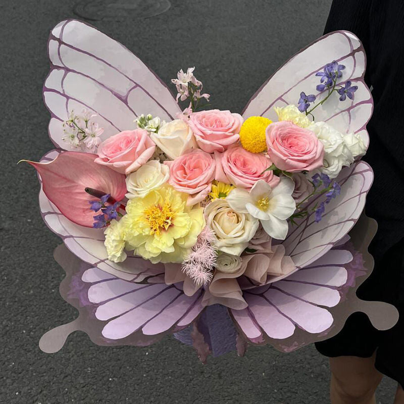 Butterfly Bouquet Wrapping Paper