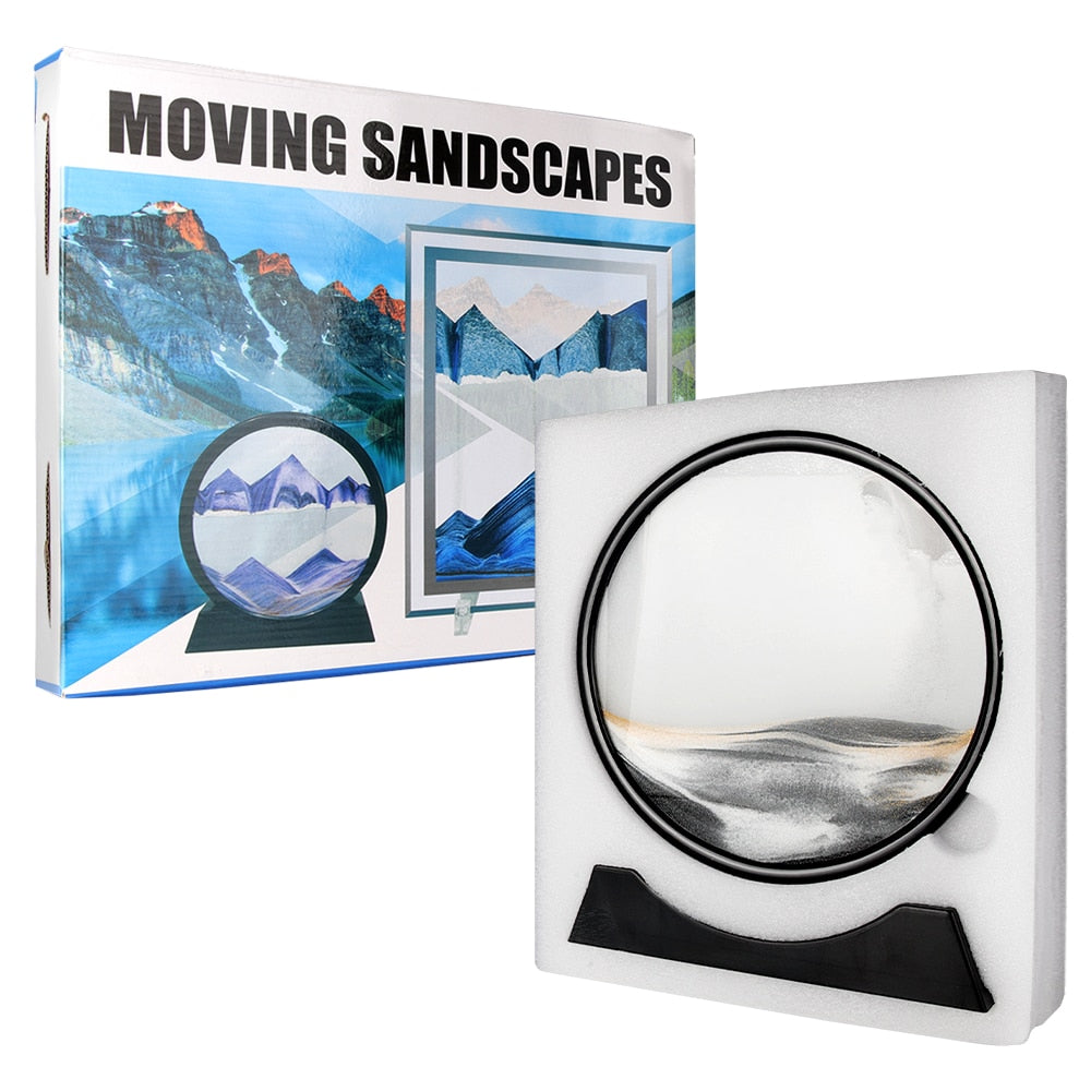 (🌲Early Christmas Sale- SAVE 48% OFF)3D Hourglass Deep Sea Sandscape-Buy 2 Get Free Shipping