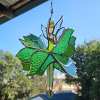 Tanzende Dame Buntglas-Windspiel