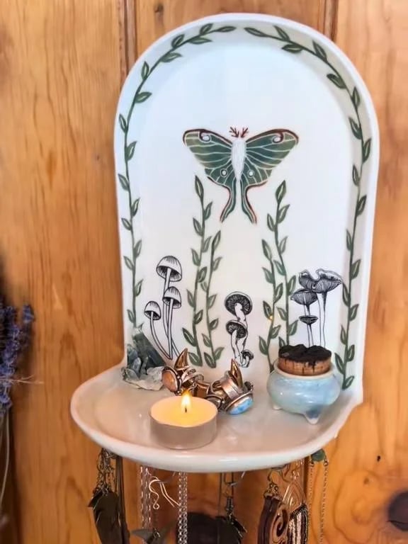 🎁TikTok Last Day Sale - 70% OFF🎉Sacred Floral Jewelry Altar