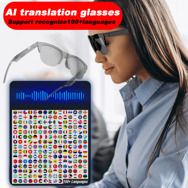 🕶️ KI-Echtzeit-Übersetzungsbrille für über 100 Sprachen