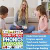 Phonics Flash Cards for Kids Ages 4-8 and Alphabet Flash Cards for Kids 3-6