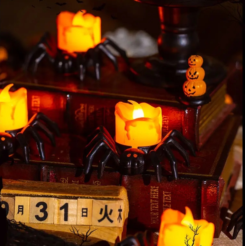 🔥👻🕷2024 Halloween Spider LED Night Light✨