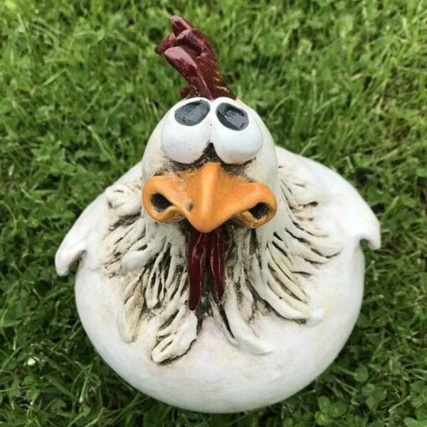 (🎄Christmas Hot Sale - 50% OFF) Funny Chicken Garden Fence Decoration - Buy 2 Free Shipping
