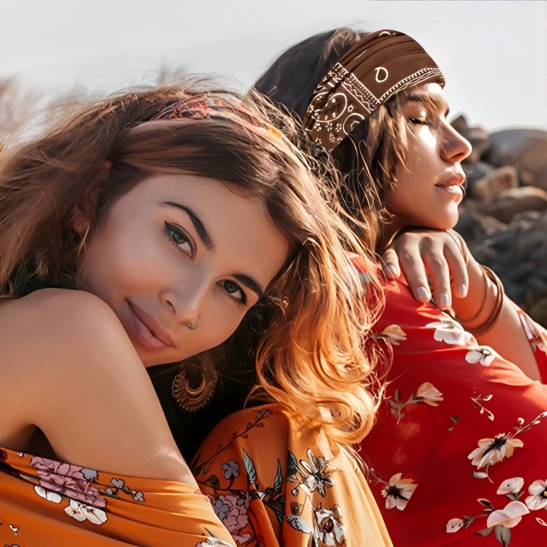 🎁TikTok Last Day Sale - 70% OFF🔥 -Boho Paisley Printed Wide HeadBand🥰