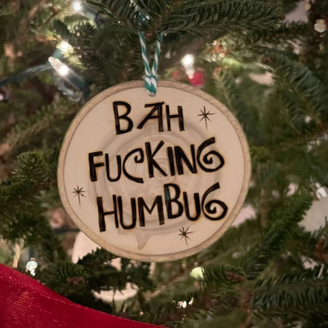 Offensive Christmas Ornament