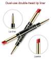 🔥Double ended lipstick Automatic Lip Liner Matte Waterproof Non-fading Non-stick Lipstick