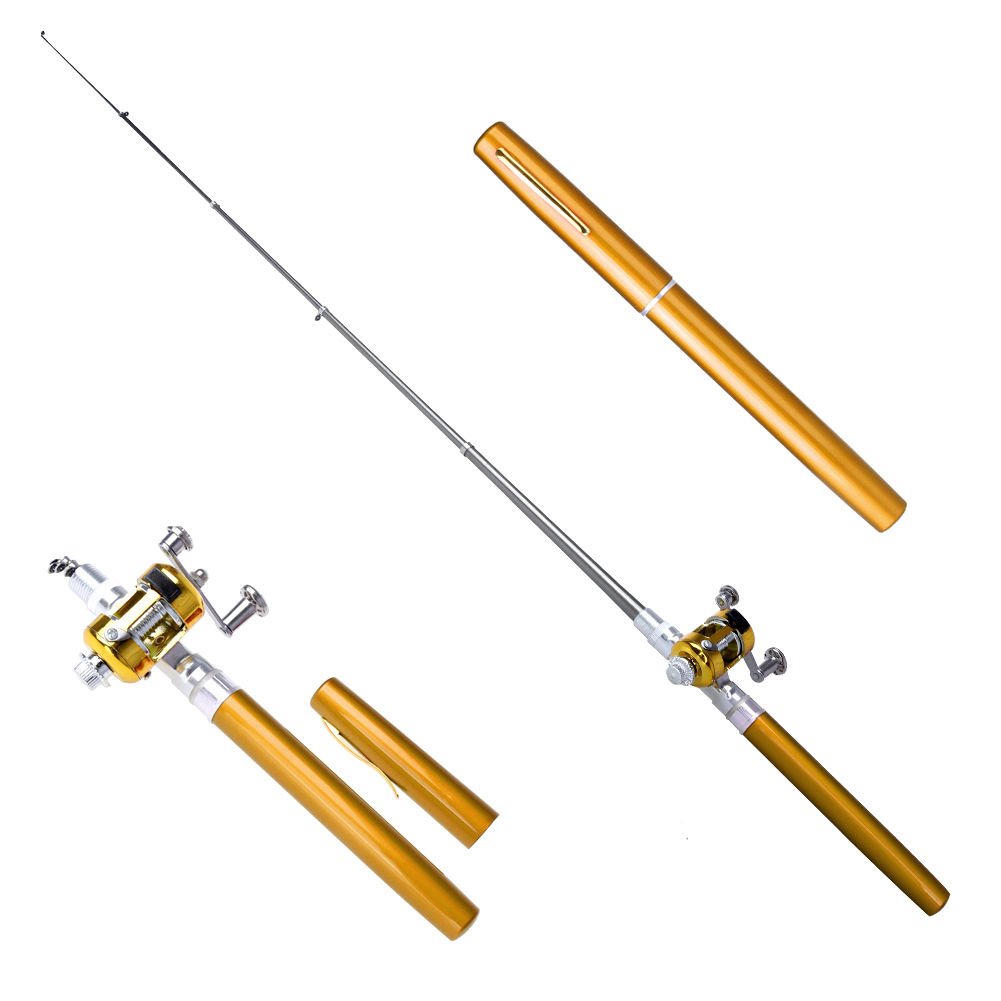 (Last Day Promotion - 50% OFF) Pocket Size Fishing Rod(With Fishing Reel), BUY 2 FREE SHIPPING