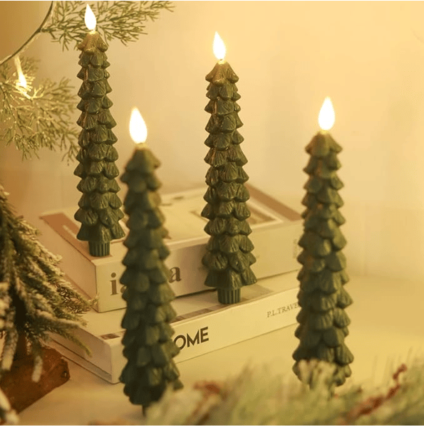 💥LAST DAY SALE 50% OFF💥Christmas Tree Candles with Remote