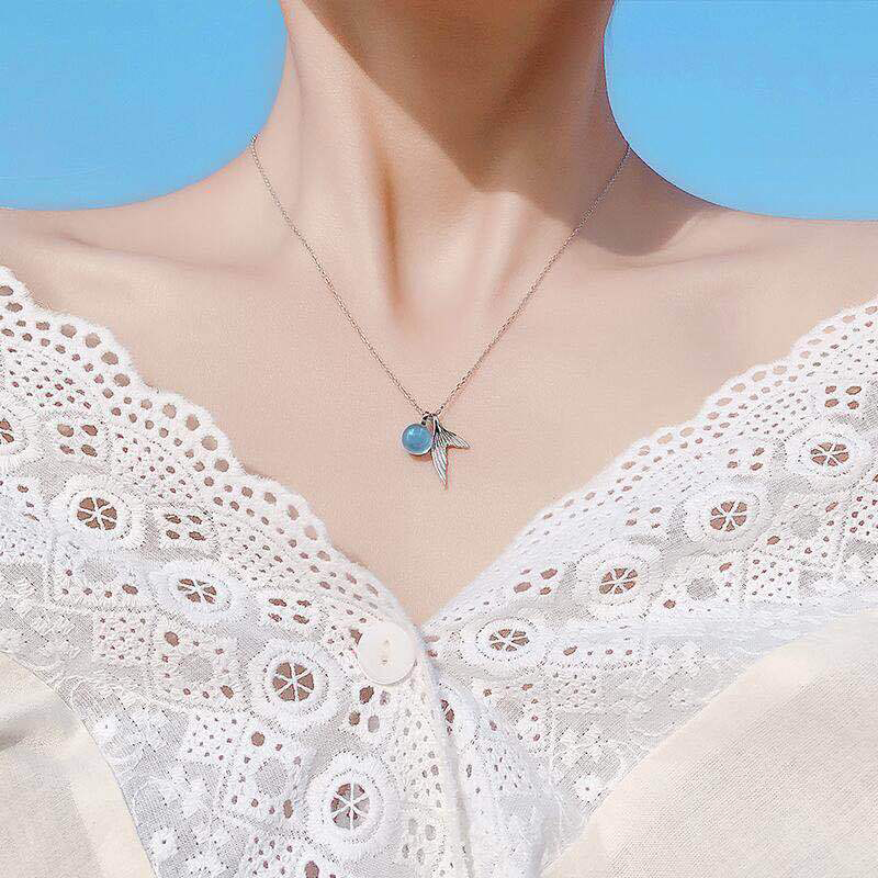 (🎄Christmas Sale-49% OFF)Mermaid Fishtail Necklace🎁Buy 2 get Free Shipping