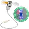 🔥Last Day 50% OFF🔥USB Fan LED Clock Light