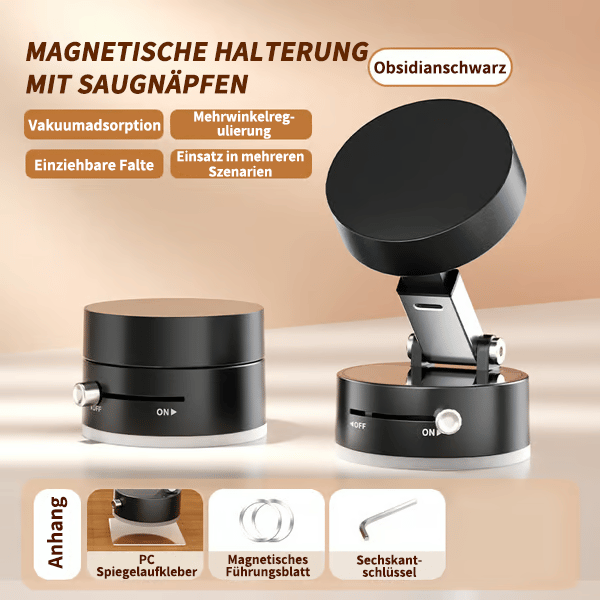 🔥Faltbarer tragbarer Vakuum-Magnet-Handy-Halter