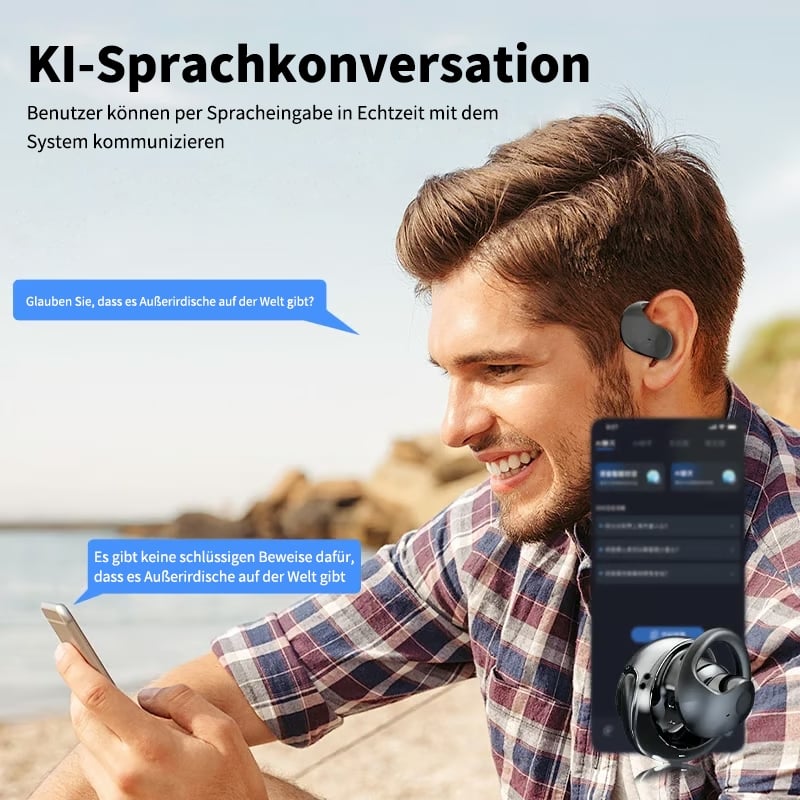 💥Letzter Tagesverkauf 50% RABATT  ​​Pro kabellose Bluetooth-Übersetzungs-Ohrhörer