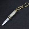 Mini Italian Stiletto Switchblade Knife With Key Chain