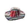🎁TikTok Last Day Sale - 70% OFF🎩Patchwork multicolored mushroom Hemp Hat with hidden pocket fedorahats