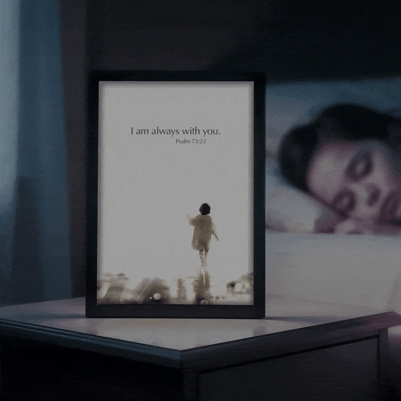 🔥Last 4 hours Sale: Save 60%- ✝🙏He Is With Me -- The Jesus Lamp