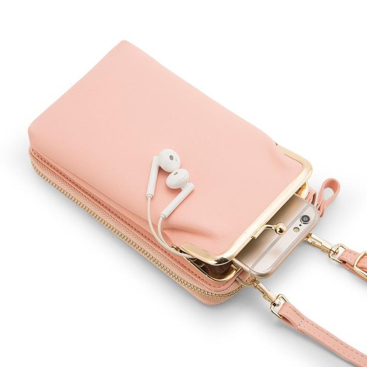 (🔥Hot Summer Sale - 50% OFF) Women Phone Bag Solid Crossbody Bag -  Buy 2 Free Shipping