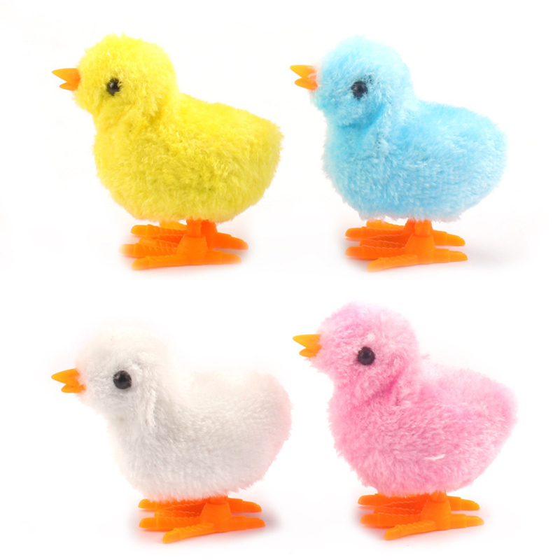 (Christmas Hot Sale- 48% OFF) Clockwork Jumping Chick 3 pcs- Buy 4 Free Shipping