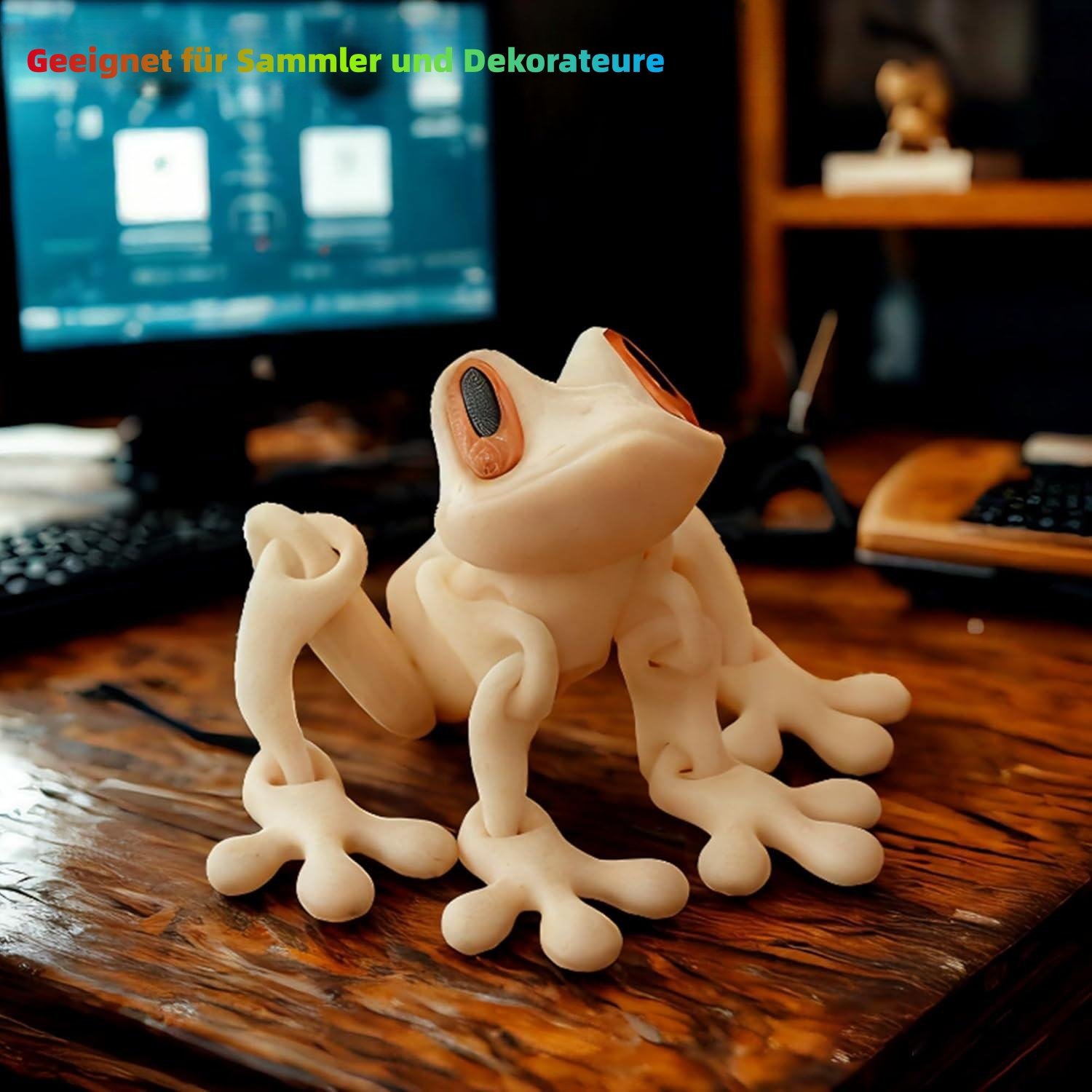 🎁Letzter Tag 49% Rabatt🐸3D-gedrucktes magnetisches Froschspielzeug
