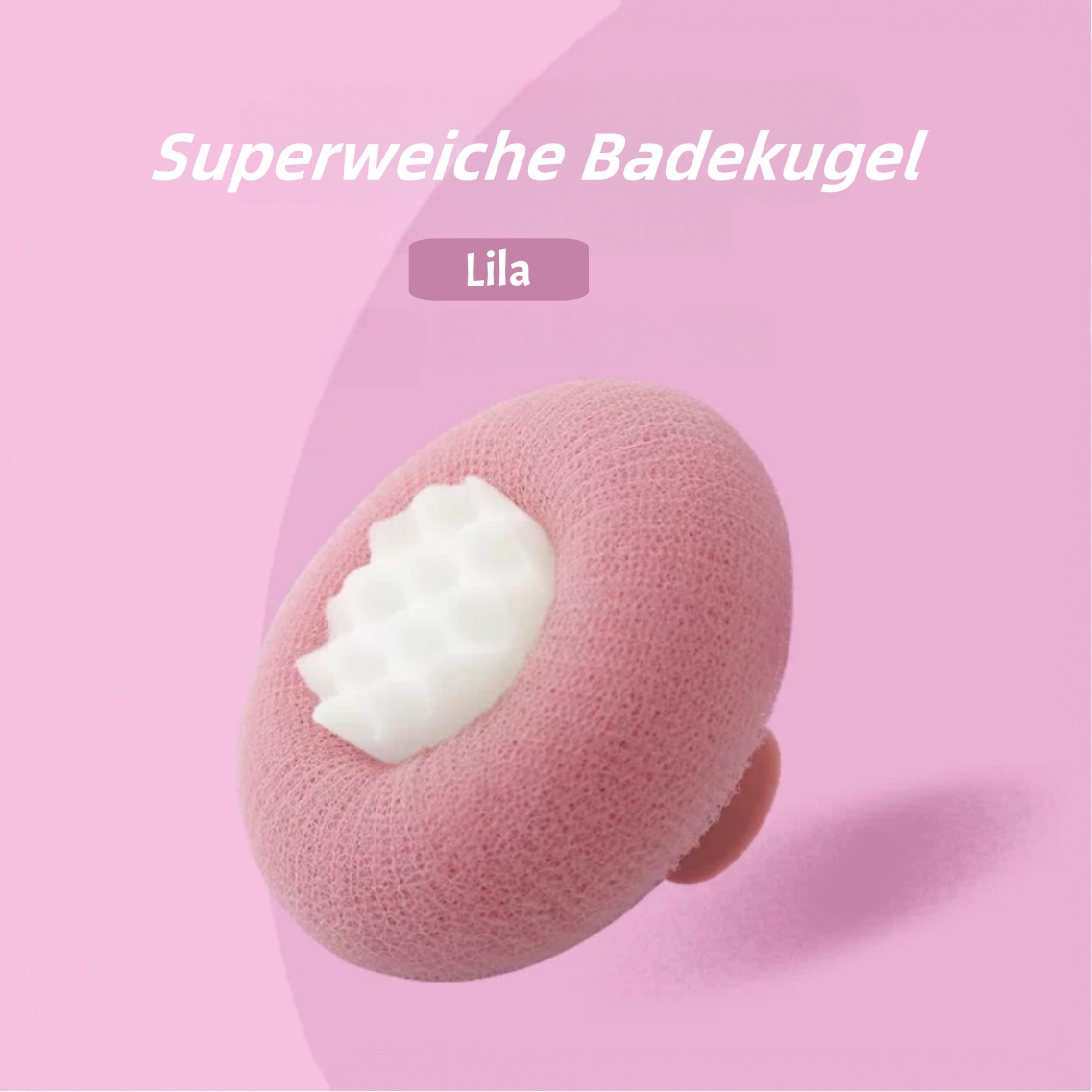 🔥Letzter Tag 50% RABATT-  🌻Superweiche Sonnenblume Saugnapf Badekugel🌻