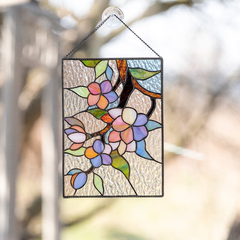 🔥Clearance Sale 70% Off 🎉Cardinal Stained Glass Window Panel🦜🦜