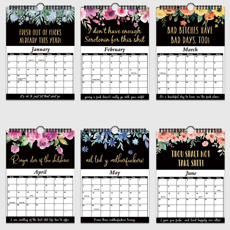 (🔥TikTok Summer SALE) - 2025 Calendar For Tired-Ass Women