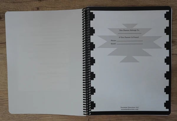 Indigenous-Themed Yearly Planner