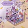 Cartoon 3D Scene Sticker: Make Your Own Kawaii Sweet Home|Coffee Shop|Cake Shop