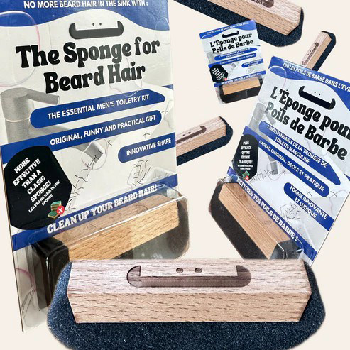 Ultimate Beard Cleanup Sponge