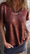 Stamping Short-sleeved T-shirt