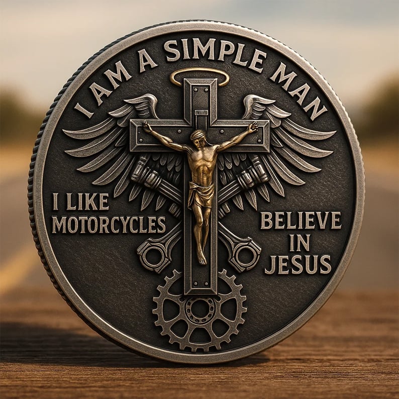 🏆Flash Sale 60% OFF - 🏍🙏Motorcycle Guardian Coin