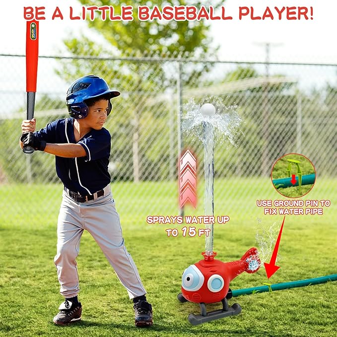 ⏰LAST DAY SALE 50% OFF💦Summer Bestseller - 2 in 1 Water Sprinklers T Ball Set