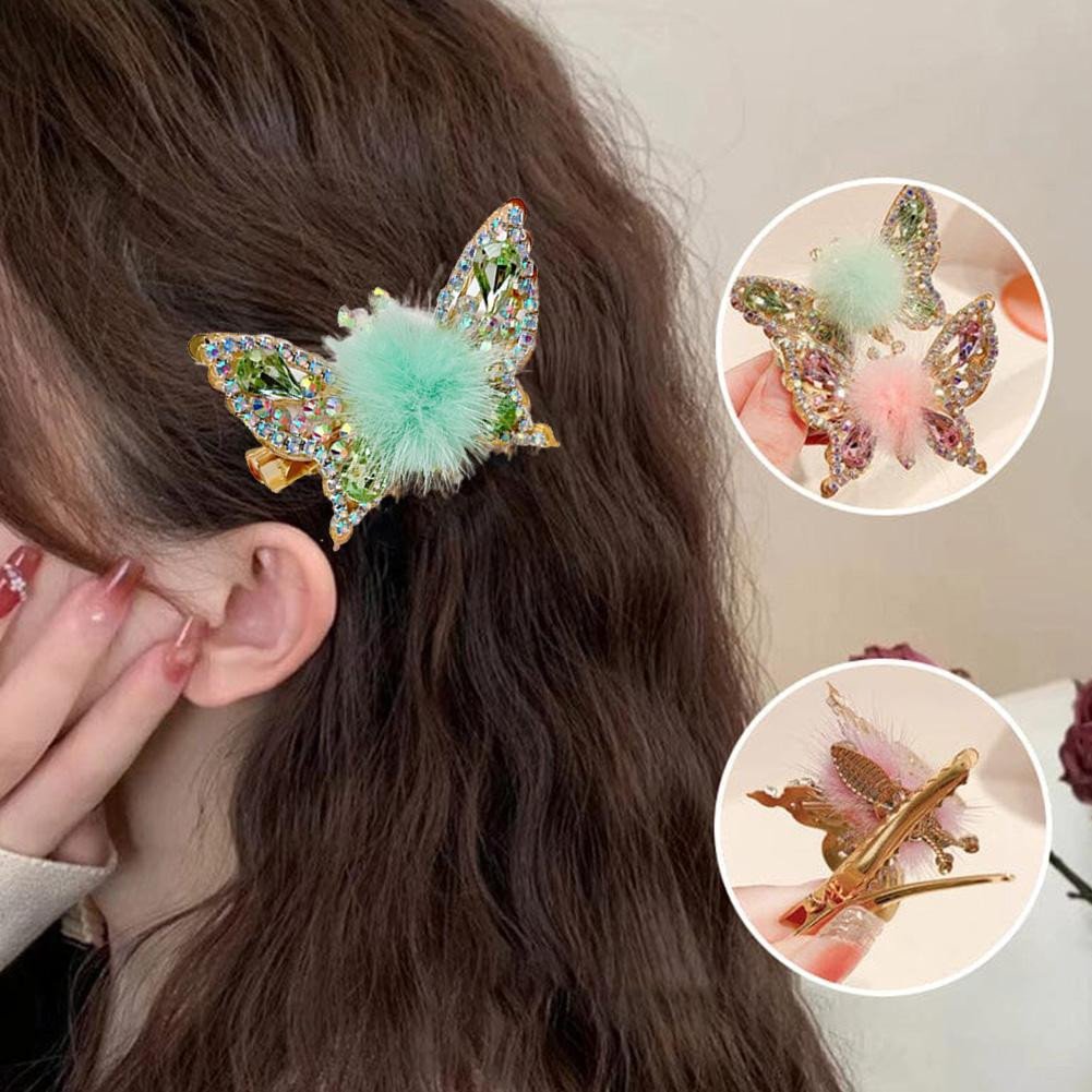 (🎅HOT SALE NOW-49% OFF) Flying Butterfly Hairpin, Buy 3 Get 2 Free[5 Pcs]