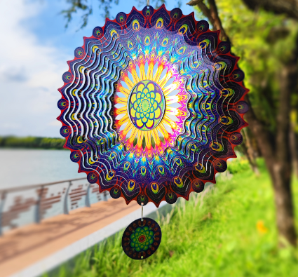 🔥Last Day Promotion 48% OFF-🎁-Wind Spinner - Stunning 3D Effect