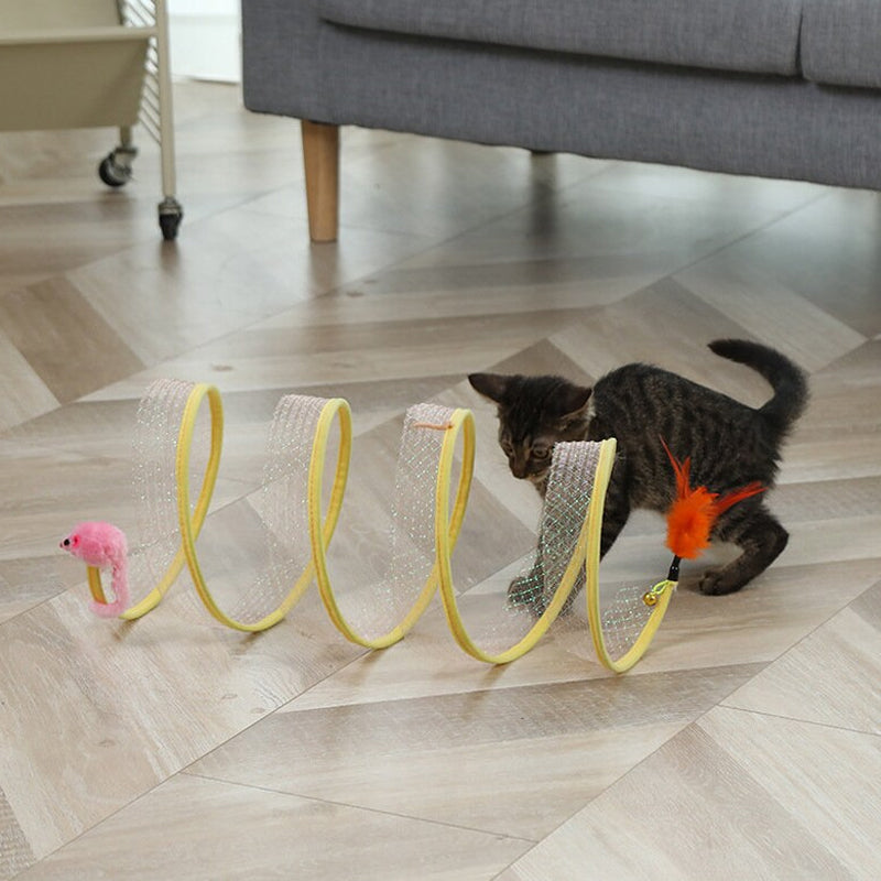 🔥Last Day Promotion -Save 69% OFF🔥S-Type Cat Tunnel Toy-Buy 2 Free Shipping